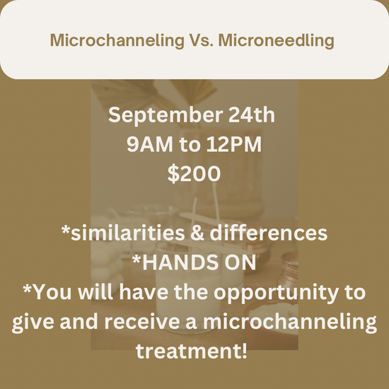 Microchanneling Vs. Microneedling